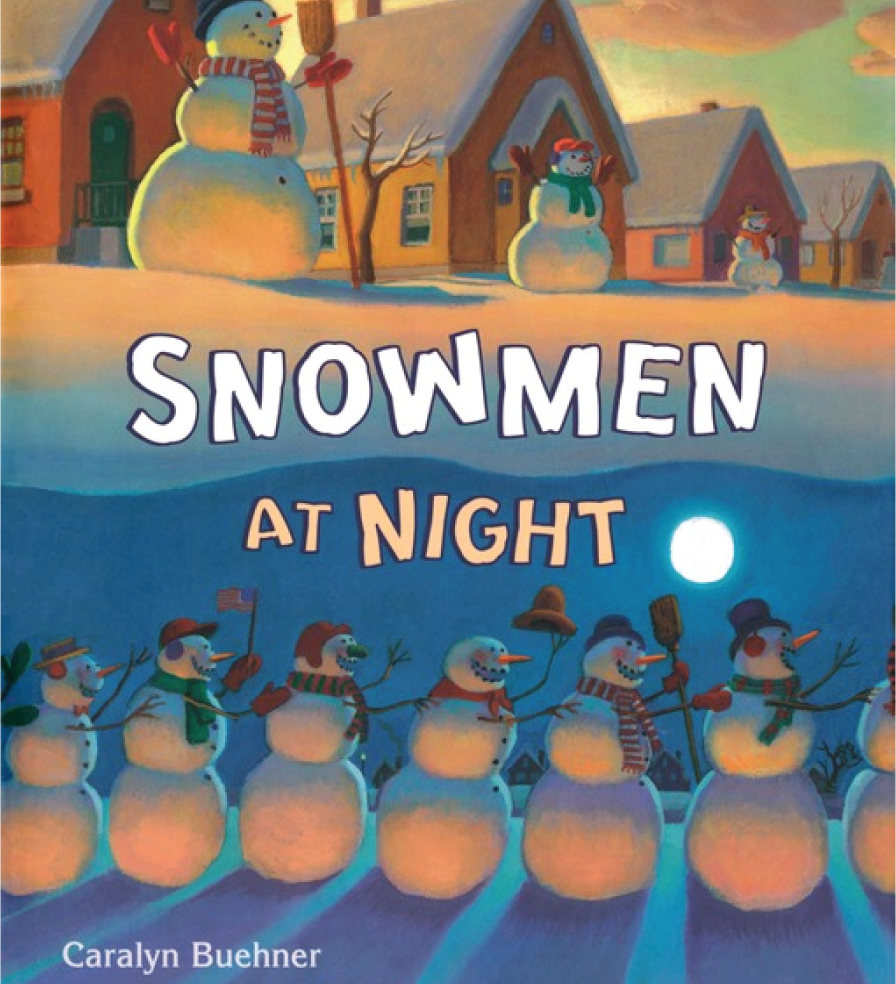 Snowmen at Night by Caralyn Buehner