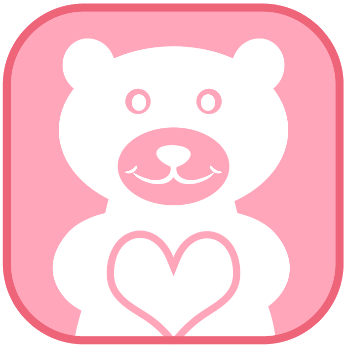 Teddy Bear with Heart Graphic