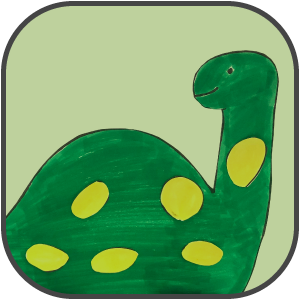 Standup Dinosaur Craft