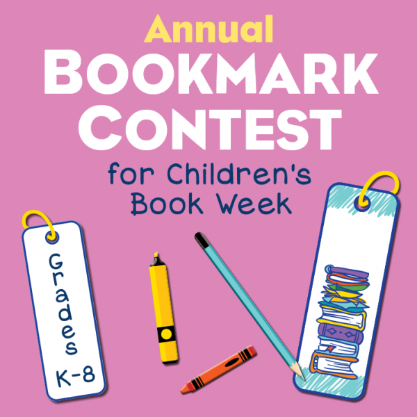 Image for event: Annual Bookmark Contest Designs due today!