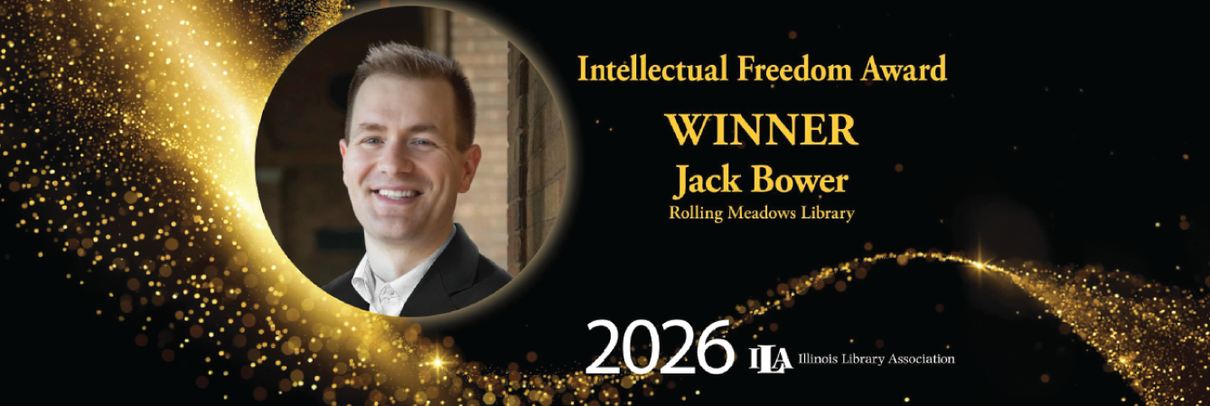 Intellectual Freedom Award Winner Jack Bower 2026 from ILA