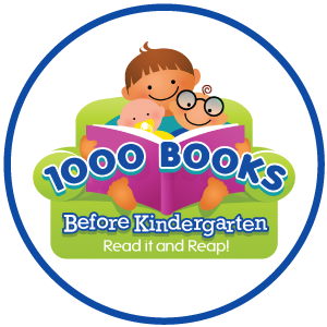 1000 Books Before Kindergarten Logo