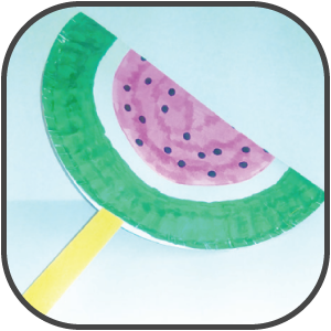 Watermelon Plate Fan