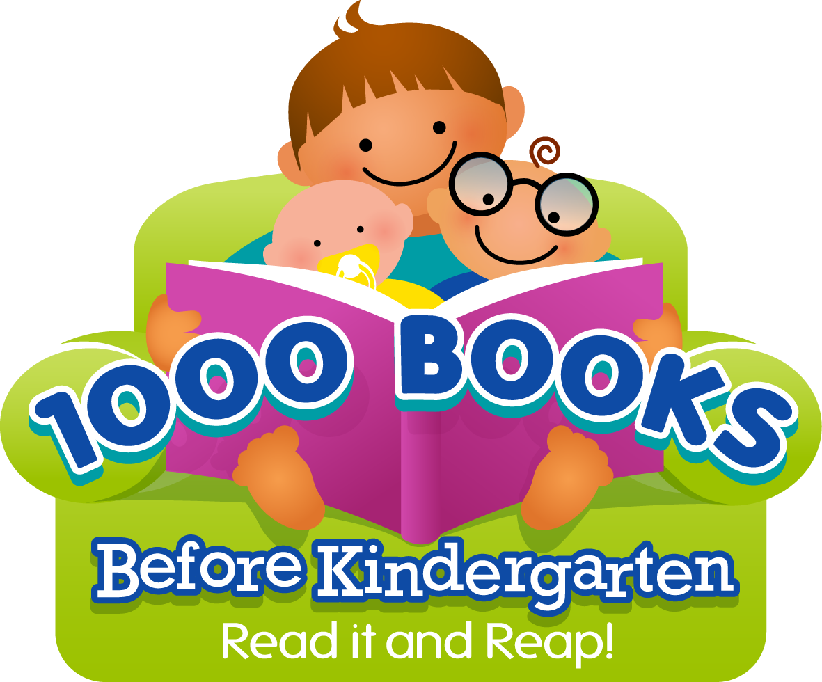 1000 Books Before Kindergarten Logo